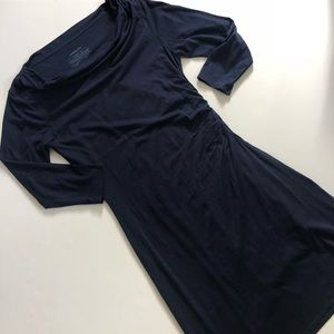 Patagonia cowl neck organic cotton dress